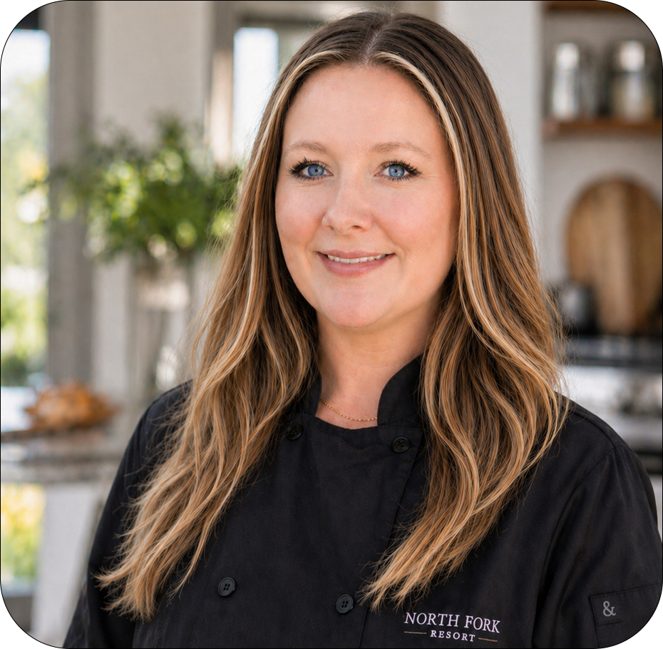 Executive Chef Taylor May of Miss May's Kitchen and Bar at North Fork Resort